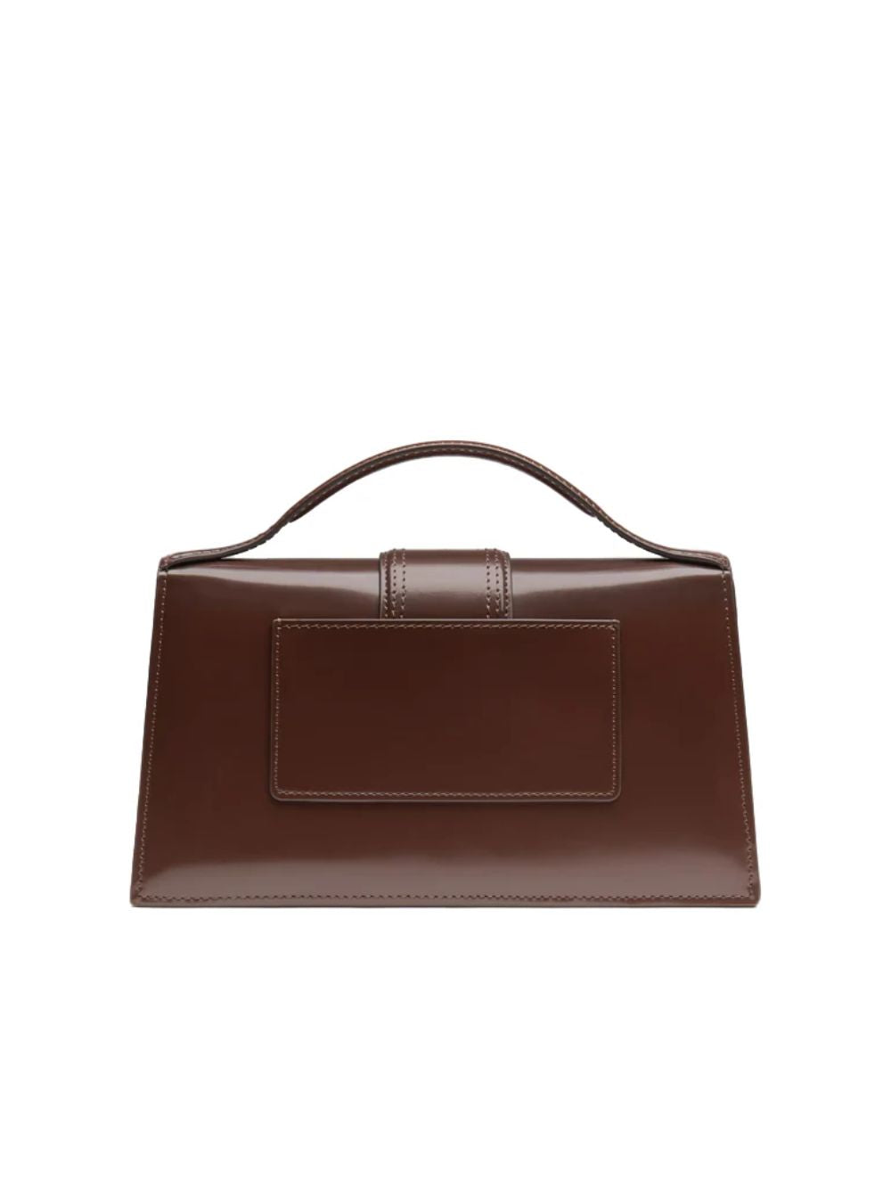 Jacquemus Midnight brown Leather Le Grand Bambino Handbag