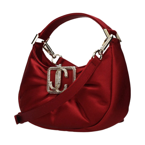 Jimmy Choo Red Satin Handbag