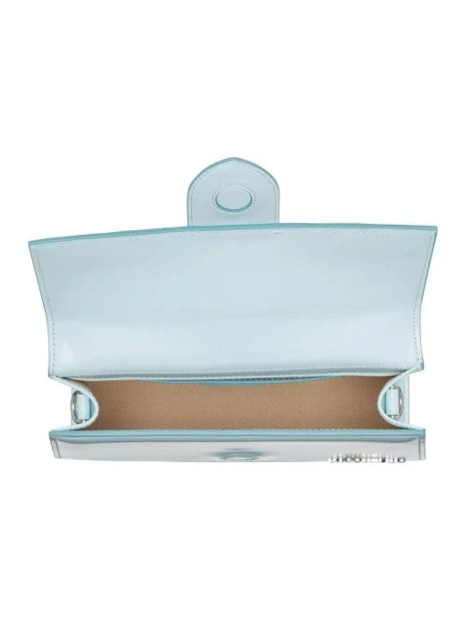 Jacquemus Pale blue Leather Le Grand Bambino Handbag