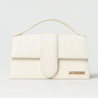 Jacquemus Ivory Cocco Le Grand Bambino Handbag