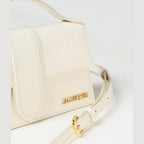 Jacquemus Ivory Cocco Le Grand Bambino Handbag