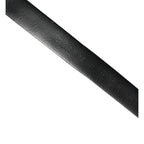 Men Black Calf Embellished Metal Buckle Belt