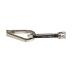 Dolce & Gabbana Black Leather Silver Chain Bag Accessory Shoulder Strap