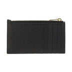 Saint Laurent Black Calf Leather Bos Taurus Wallet