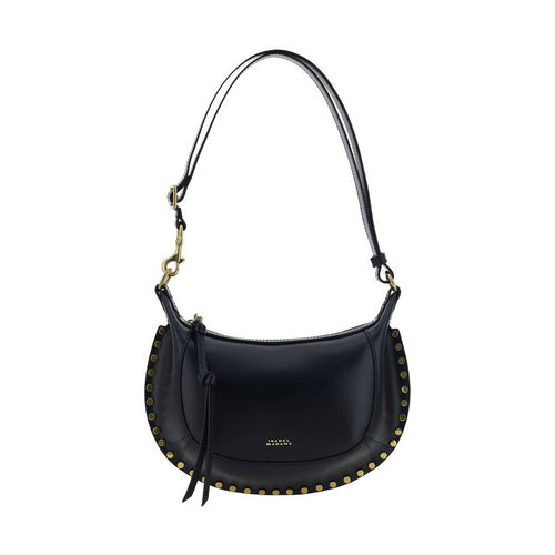 Isabel Marant Black Calf Leather Bos Taurus Shoulder Bag