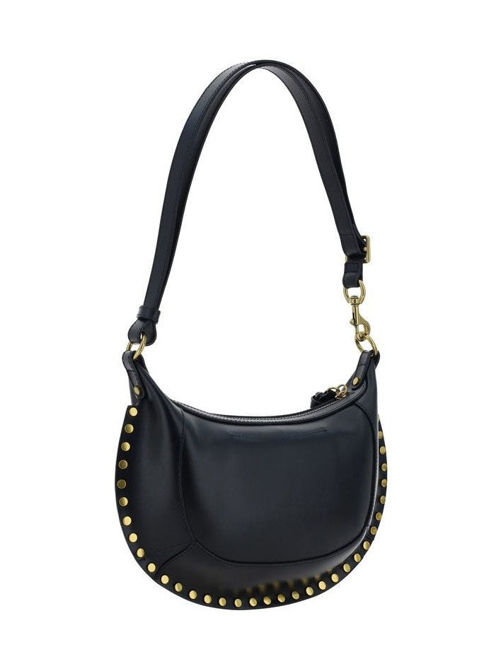 Isabel Marant Black Calf Leather Bos Taurus Shoulder Bag