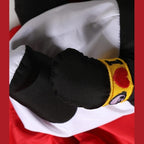 Dolce & Gabbana Men Red Polyester Panda Stuffed Ecobag Tote Borse Bag