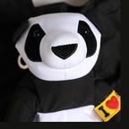 Dolce & Gabbana Men Black Polyester Panda Stuffed Ecobag Bag