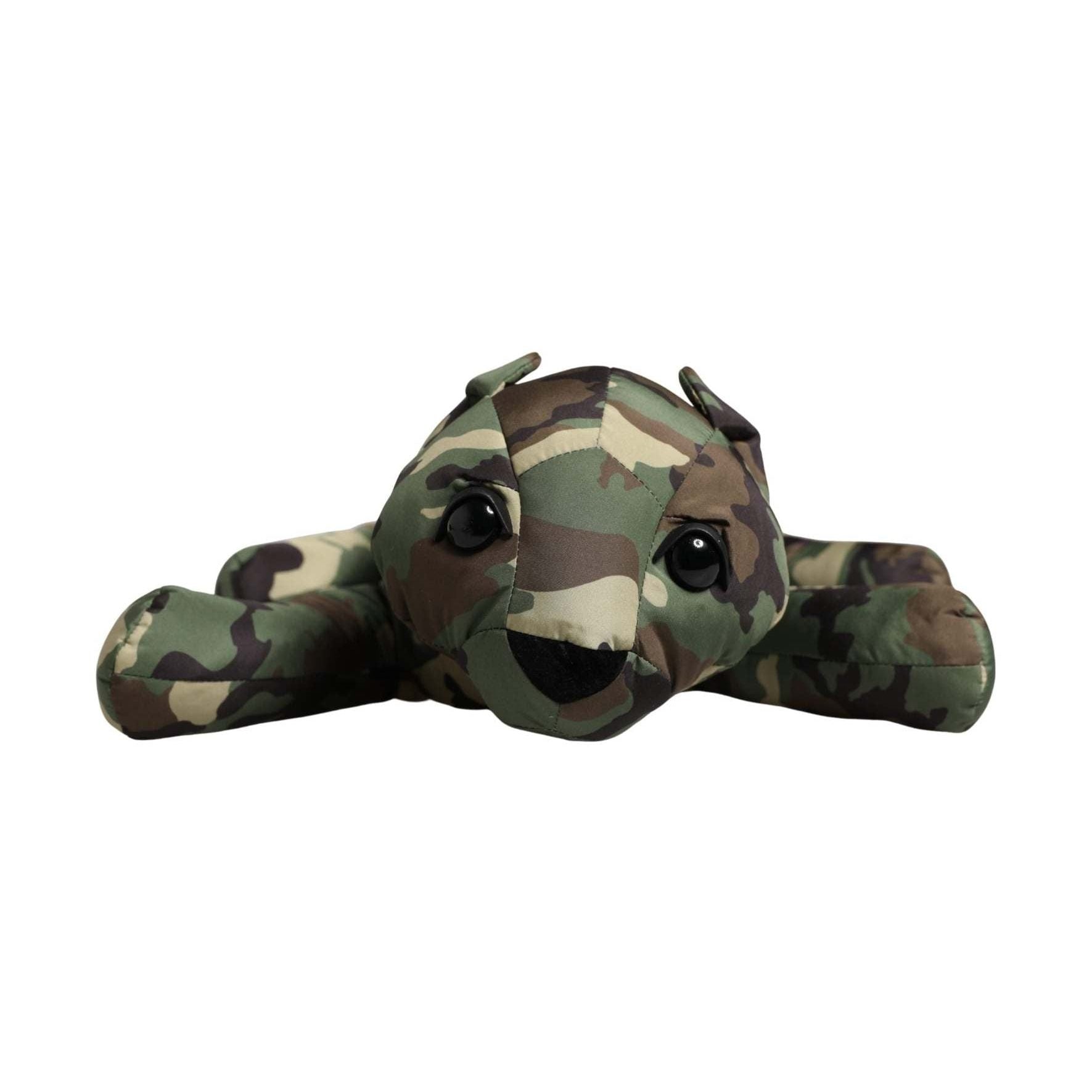 Dolce & Gabbana Multicolor Camouflage Animal Silhouette Waist Borse Bag