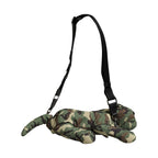 Dolce & Gabbana Multicolor Camouflage Animal Silhouette Waist Borse Bag