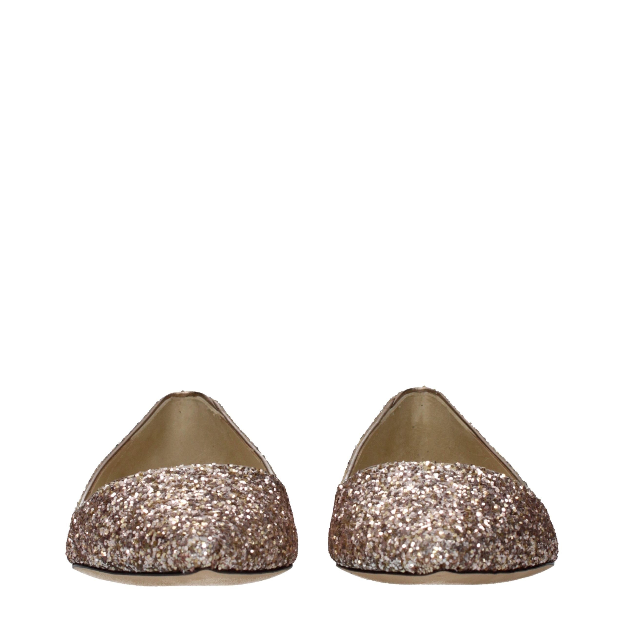 Jimmy Choo Pink Plastic Ballet Flats