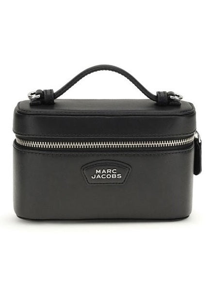 Marc Jacobs Black Calf Leather Bos Taurus Handbag