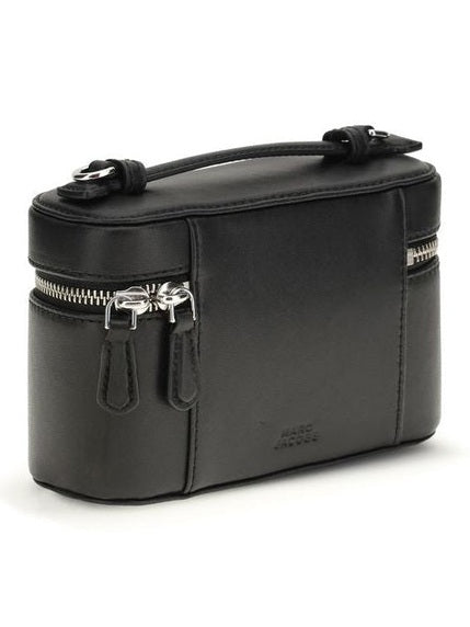 Marc Jacobs Black Calf Leather Bos Taurus Handbag