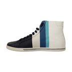 Dolce & Gabbana Multicolor Leather Mid Top Sneakers Shoes