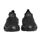 Dolce & Gabbana Black Slip On Wave Low Top Sneakers Shoes