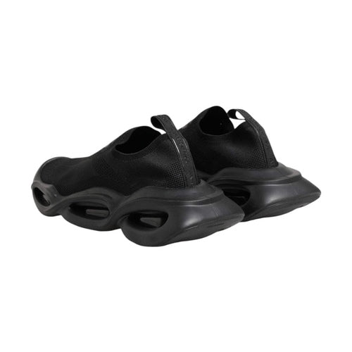 Dolce & Gabbana Black Slip On Wave Low Top Sneakers Shoes