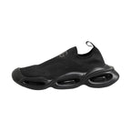 Dolce & Gabbana Black Slip On Wave Low Top Sneakers Shoes