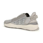 Fendi Gray Polyester Athletic Sneakers