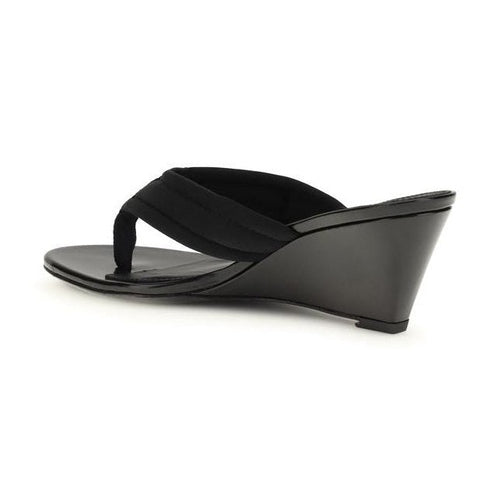 Coperni Black Polyamide Wedge Sandals