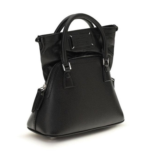 Maison Margiela Black Goatskin Handbag