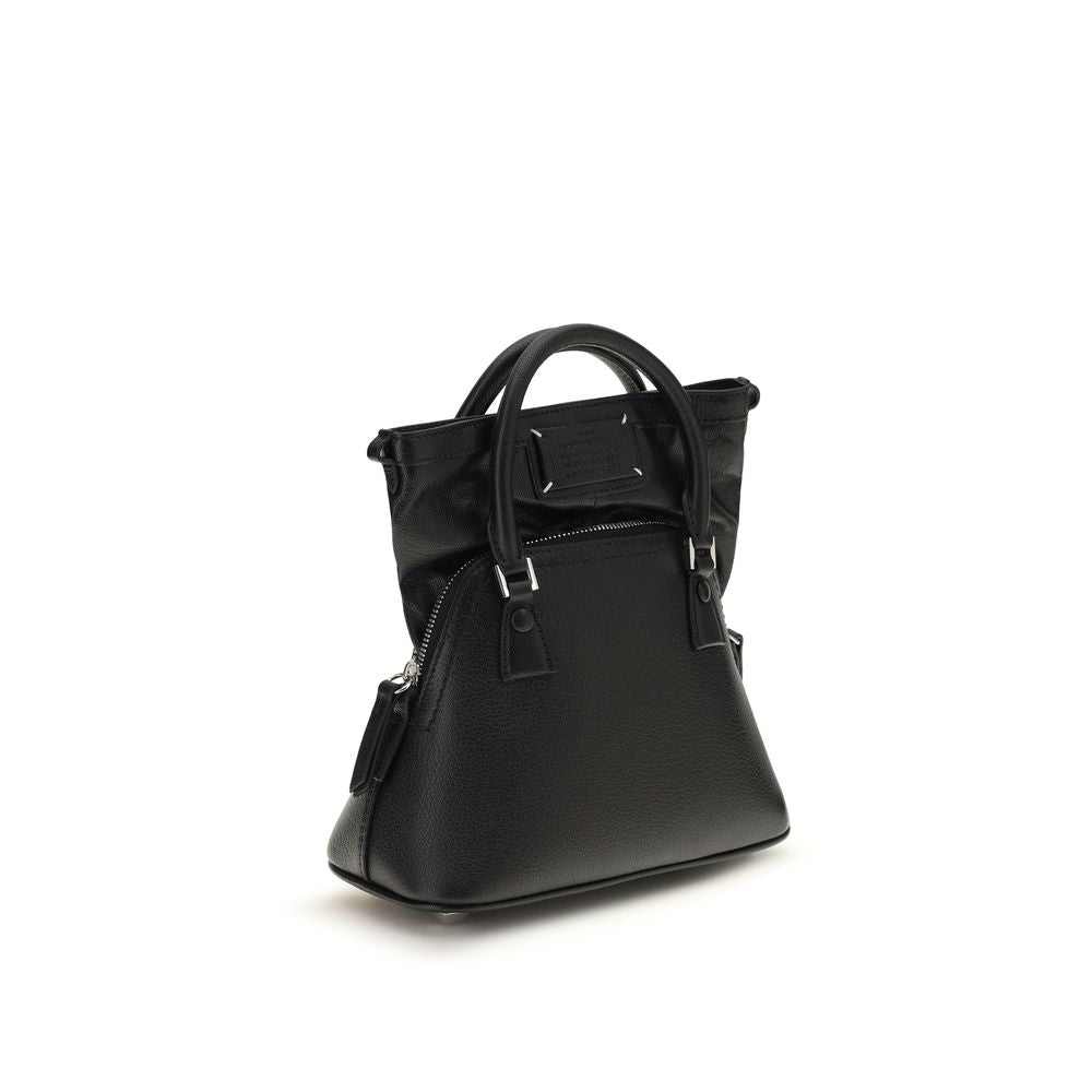 Maison Margiela Black Goatskin Handbag