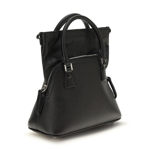 Maison Margiela Black Goatskin Handbag
