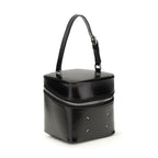 Maison Margiela Black Calf Leather Bos Taurus Backet Bag