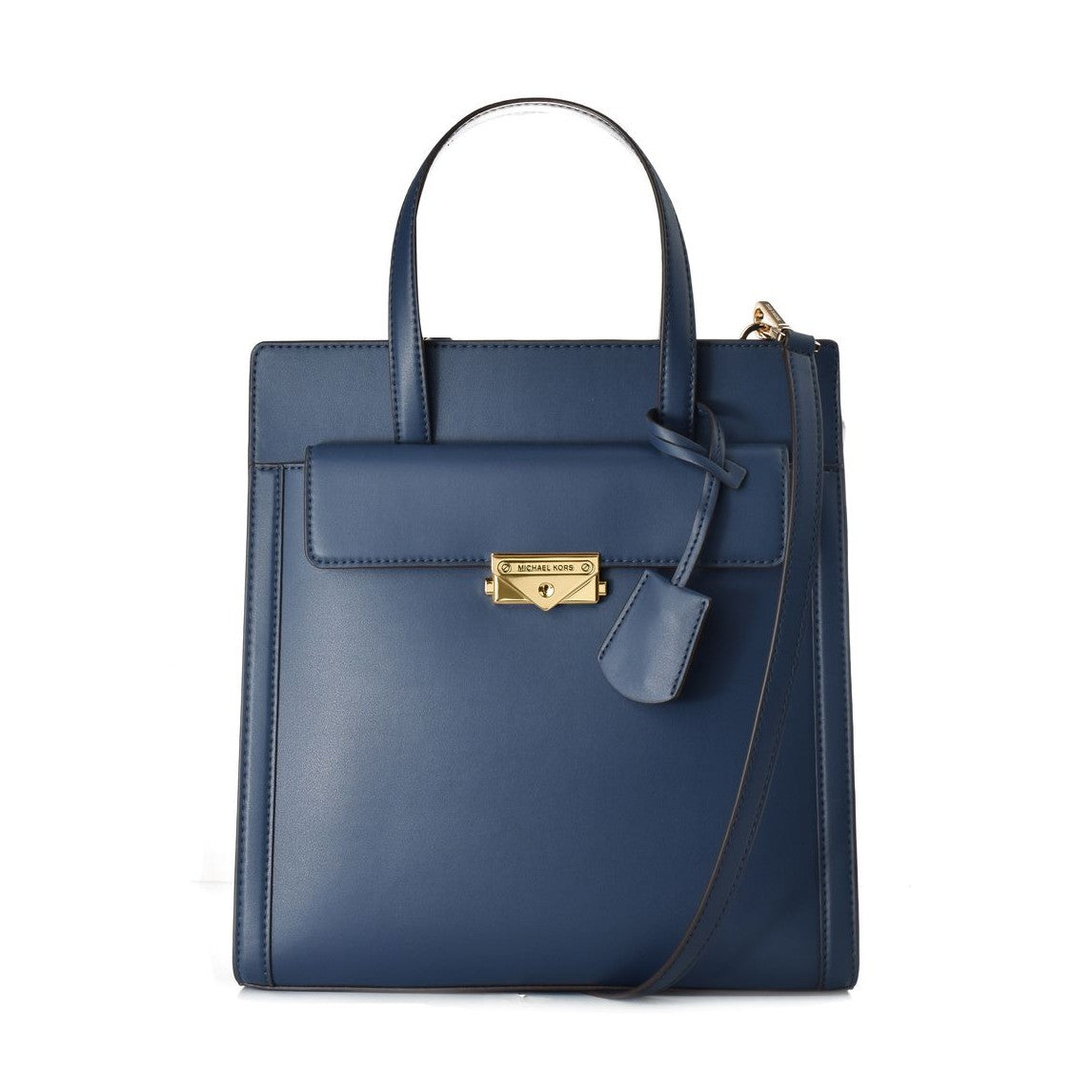Michael Kors Blue Leather Handbag