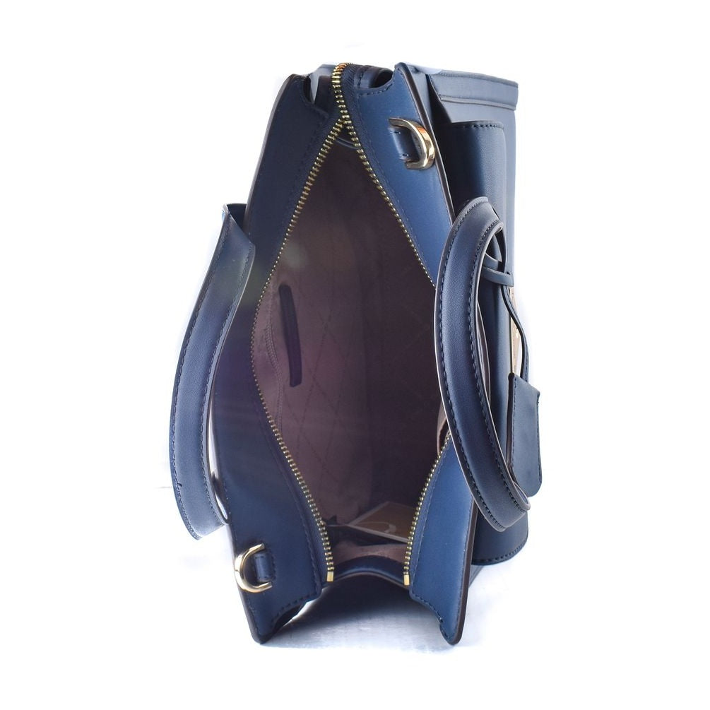 Michael Kors Blue Leather Handbag