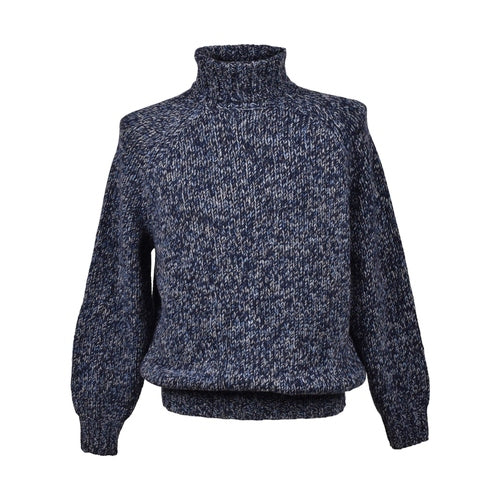 Brunello Cucinelli Blue Wool Sweatshirt