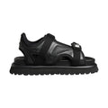 Dolce & Gabbana Black Logo Detailed Men Chunky Sandals Shoes
