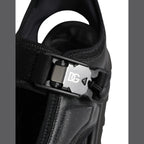 Black Logo Detailed Men Chunky Sandals Shoes