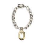 Rabanne Silver Metal Necklace