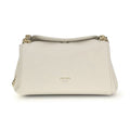 Prada White Calf Leather Bos Taurus Shoulder Bag