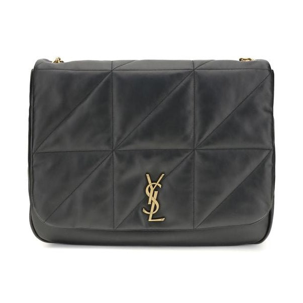 Saint Laurent Black Lamb Ovis Aries Aries Shoulder Bag