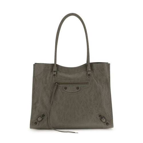 Balenciaga Bicolor Lamb Ovis Aries Aries Shoulder Bag