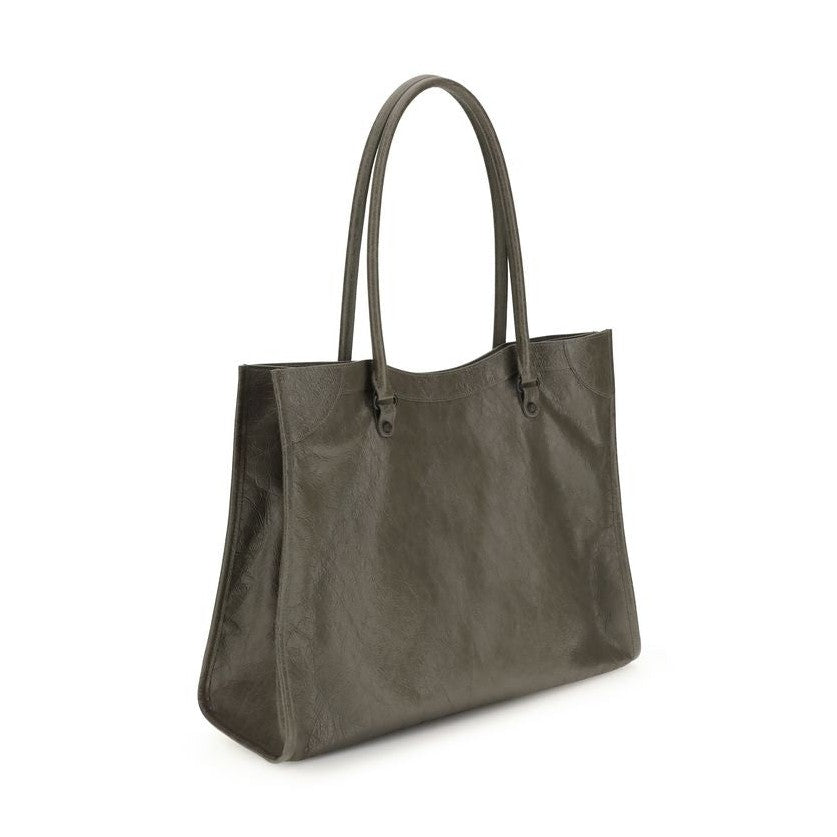 Balenciaga Bicolor Lamb Ovis Aries Aries Shoulder Bag