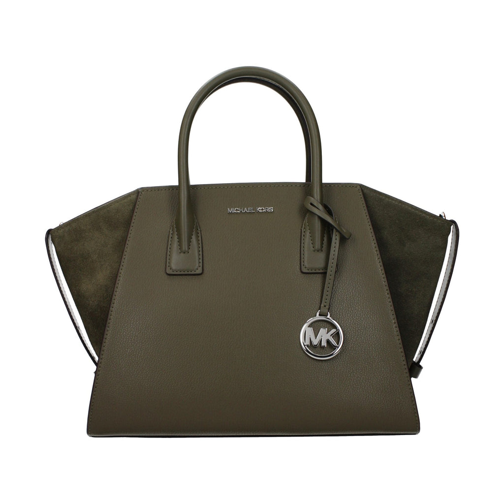 Michael Kors Green Leather Handbag