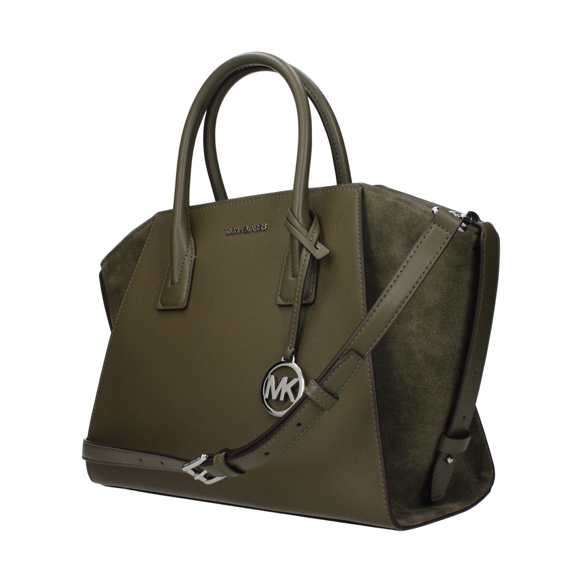Michael Kors Green Leather Handbag