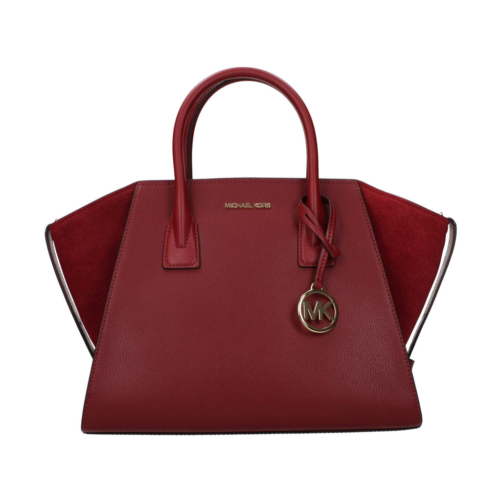 Michael Kors Red Leather Handbag