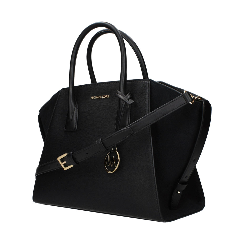 Michael Kors Black Leather Handbag