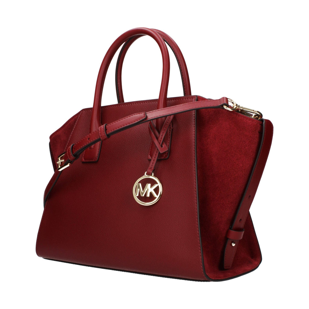 Michael Kors Red Leather Handbag