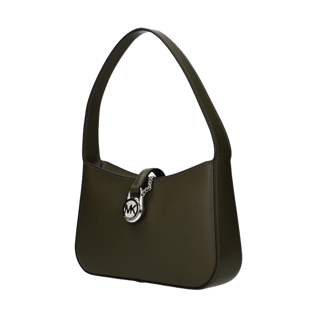 Michael Kors Green Leather Handbag