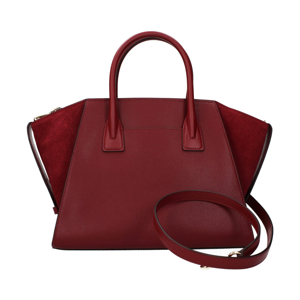 Michael Kors Red Leather Handbag