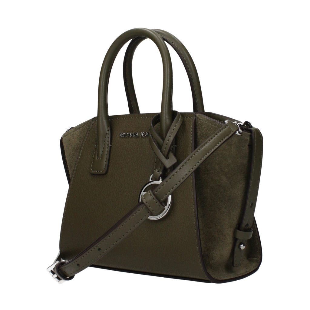 Michael Kors Green Leather Handbag