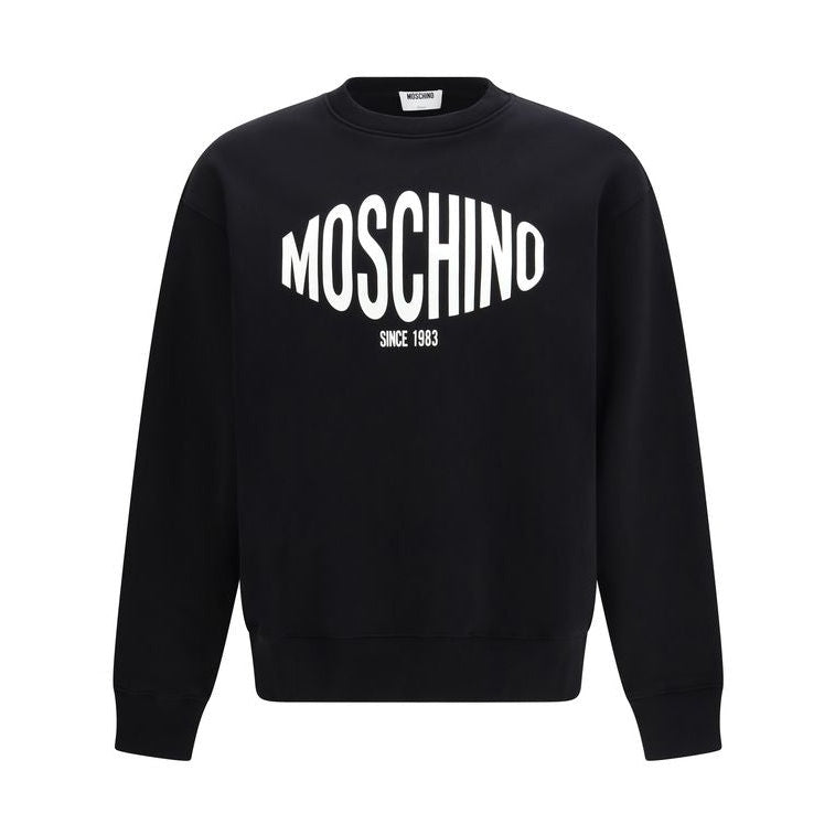 Moschino Black Cotton Sweatshirt