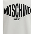 Moschino White Cotton Sweatshirt