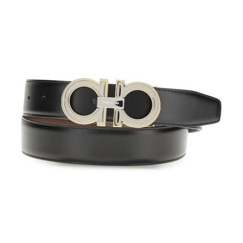 Ferragamo Multicolor Calf Leather Bos Taurus Regular Belt