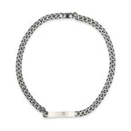 MM6 Silver Metal Necklace