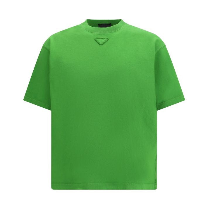 Prada Bicolor Cotton T-Shirt
